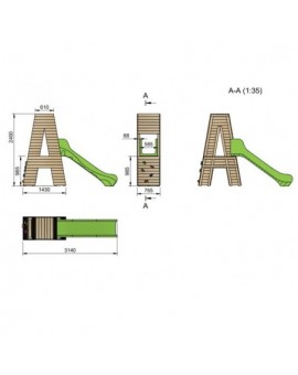 Parques Infantiles de Letras Gigantes Masgames ALPHAPLAY