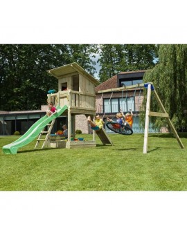 Parque infantil MASGAMES BEACH HUT L con columpio