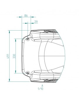 Rampa de tobogán MASGAMES XL (altura 150 cm)