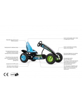 Kart de pedales BERG X-Ite BFR