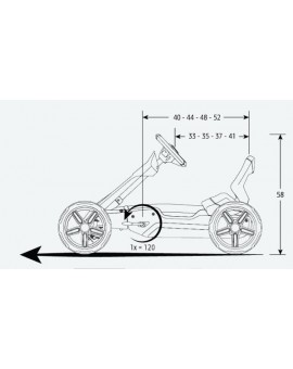 Coche de pedales BERG Reppy Roadster