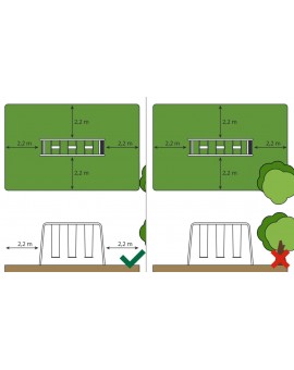 BERG Playbase Medium TL (asiento de caucho + asiento de bebé)