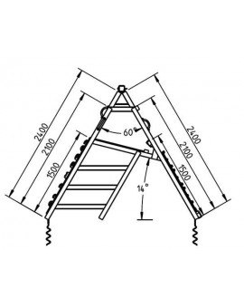 Parque infantil MASGAMES BELVEDERE L con Challenger