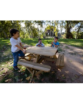 Mesa de picnic infantil MASGAMES PERSIC