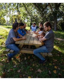 Mesa de picnic adaptada MASGAMES LYON