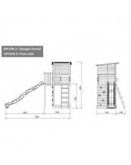 TAGA Playground with double swing