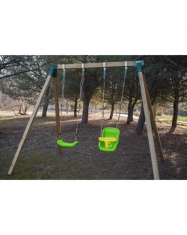 MASGAMES KARAI JUNIOR double swing with baby seat