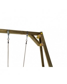 LIGNUM wooden swing slide set