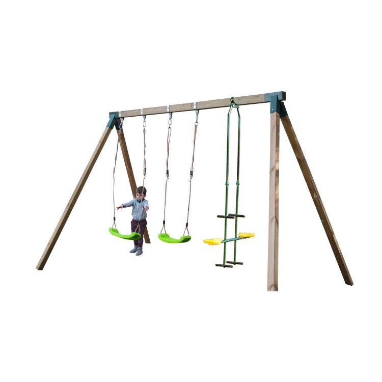 MASGAMES NORI Triple swing with seat face to face