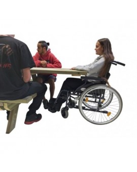 LYON picnic table adapted
