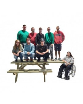 LYON picnic table adapted
