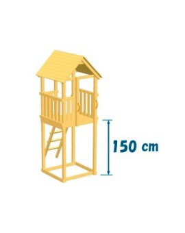 KIOSK XL Playground with double Swing