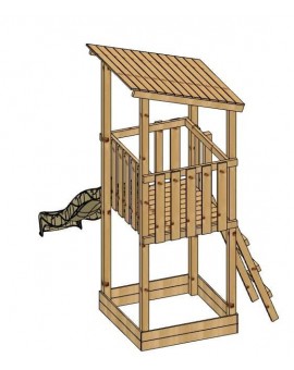 Parque infantil TALAIA L con columpio doble