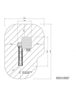 TAGA Playground with double swing