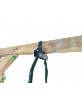 MASGAMES "Face to face" double swing seat for square wood