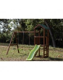 Parque infantil MASGAMES CARLIT LONA M con columpio doble