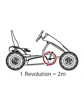 Kart de pedales BERG Jeep Revolution BFR-3