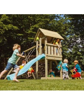 Aire de Jeux KIOSK avec Balançoir double