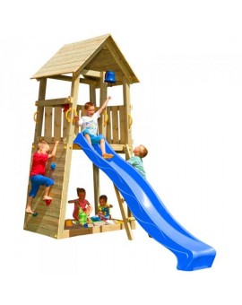 Parque infantil BELVEDERE XL con columpio individual