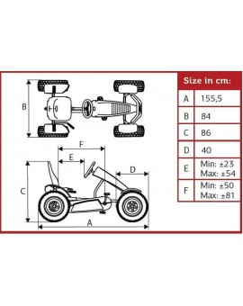 copy of Kart de pedales BERG X-Plore BFR