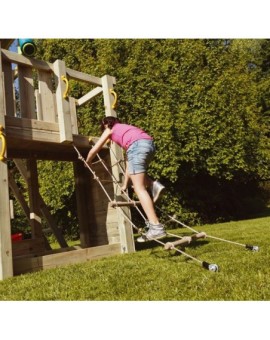 Aire de Jeux BEACH HUT XL avec Balançoir double