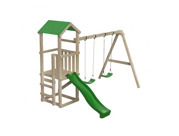 MASGAMES CARLIT LONA M parc de jeux pour enfants avec double balançoire