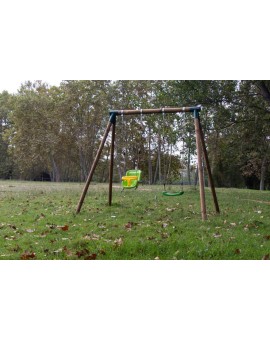 Altalena doble MASGAMES KIBO con sedile per bambini