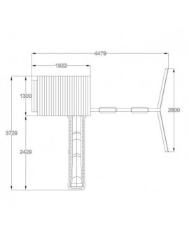 Parco di Gioco TEIDE con Altalena doppia