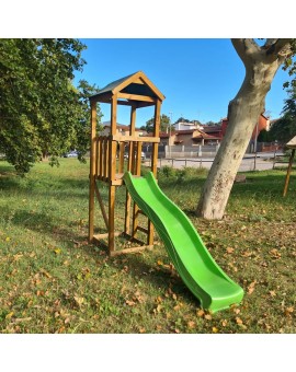 copy of Parque infantil MASGAMES CARLIT L con techo de madera