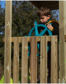 Parque infantil NAUTILUS L con columpio doble