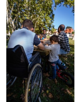 Tavolo da picnic adattato LYON