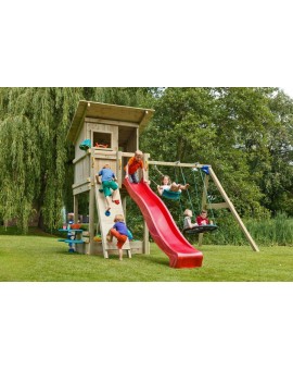 Parco di Gioco BEACH HUT con altalena doppia