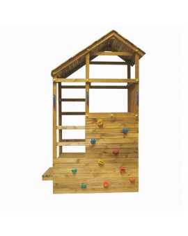 Parco di Gioco TEIDE con Altalena doppia e ponte delle scimmie