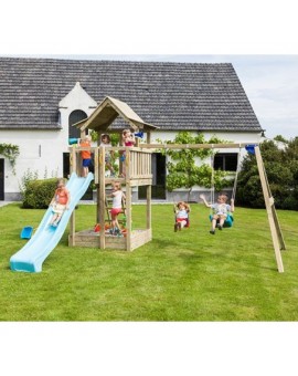 Parco di Gioco PAGODA con altalena doppia