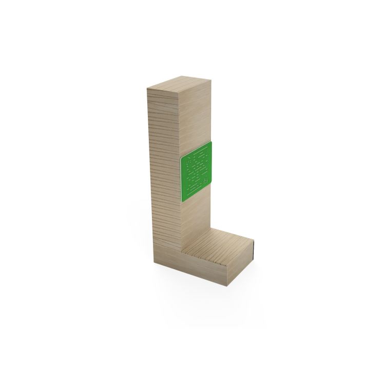 Letras Gigantes ALPHAPLAY com painel de jogo