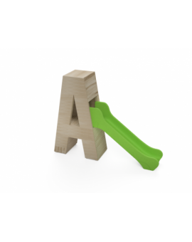 Playgrounds com letras gigantes ALPHAPLAY