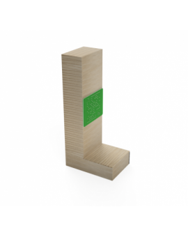 Playgrounds com letras gigantes ALPHAPLAY