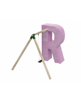 Playgrounds com letras gigantes ALPHAPLAY