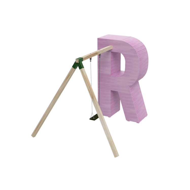 copy of Letras Gigantes ALPHAPLAY com escorregador ou balanço