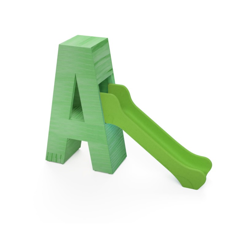 copy of Letras Gigantes ALPHAPLAY com escorregador ou balanço
