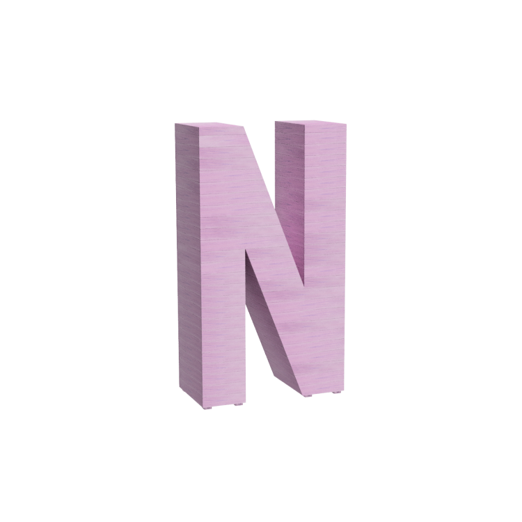 copy of Letras Gigantes ALPHAPLAY de madeira natural ou pintadas